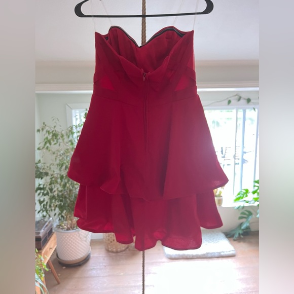 Strapless Red Mini - Picture 5 of 6
